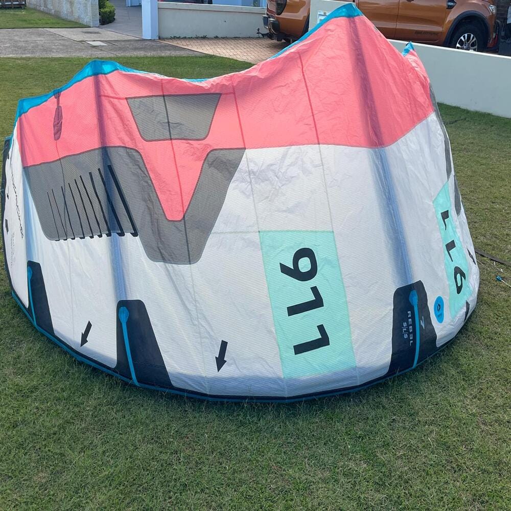 Duotone Rebel SLS 2023 Kite, 7m, Porsche Edition, USED